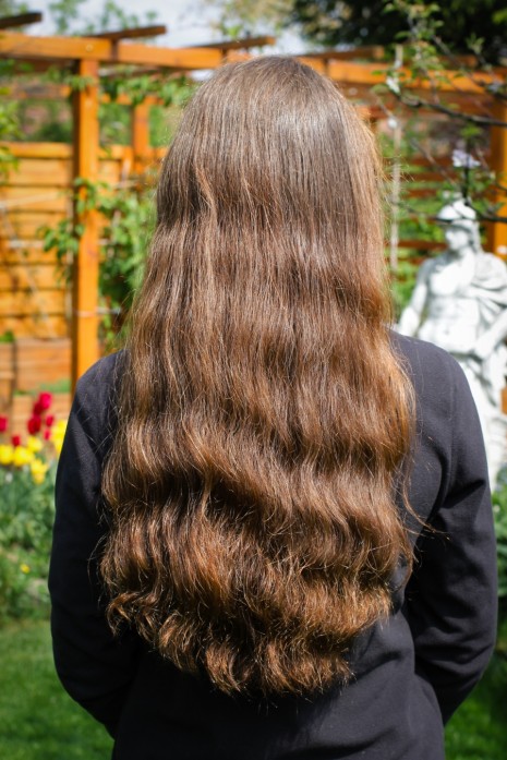 geglaettete Haare Kardoune