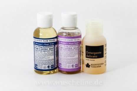 Duschgel und Seife