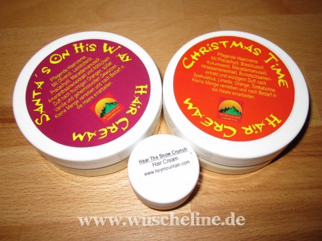 Weihnachtshaarcreme